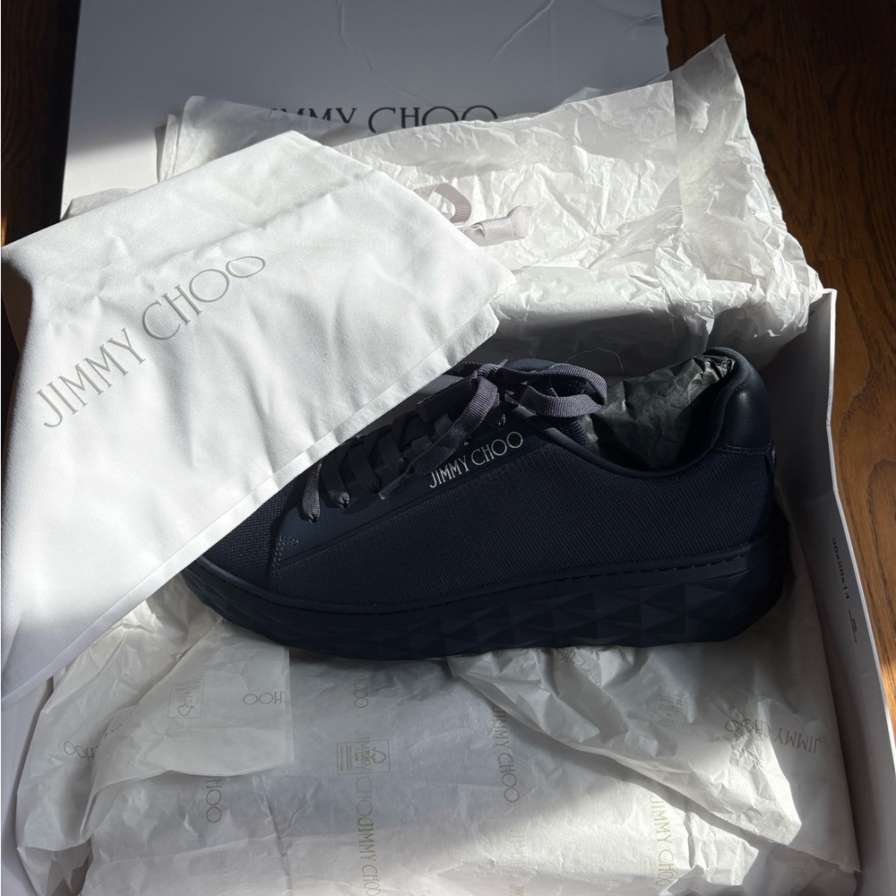 BRAND NEW Men’s Jimmy Choo Dark Blue Sneakers